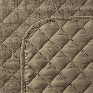 Bedspread 170 x 210 Quilted Len1 C.Beige