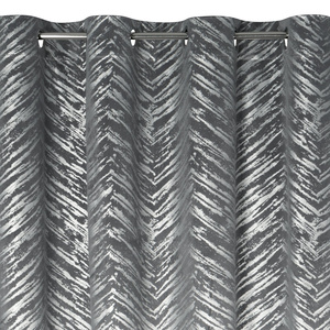 Curtain 140 x 250 Decorative Velvet Sara Sta+Silver