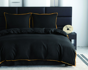 Bedding 140 x 200 2pcs Smooth with Lace Brandon 04