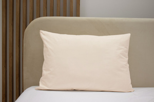 Cotton pillowcase 50 x 70 Solid Ola Beige