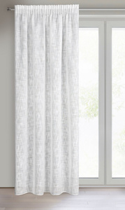 Curtain 140 x 270 Decorative Tape Liren White