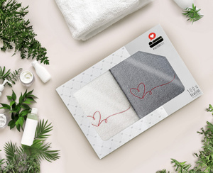 Set of Towels 2pcs. 50x100 Luba 14