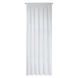Decorative Curtain Viola on Tape 140 x 270 White
