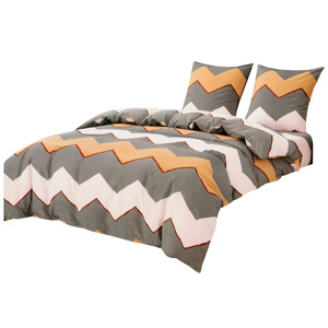 Bedding 160 x 200 3 pcs Cotton Satin no. A1810