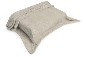 Blanket 160 x 200 Microfiber Zigzag Embossed Mouse