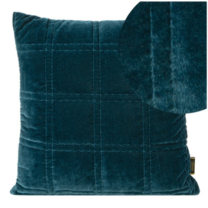 Decorative 45 x 45 Velvet pillowcase KRISTIN2 navy blue