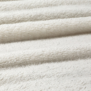 Blanket 150 x 200 Microfiber Shiny Blink B+Silver
