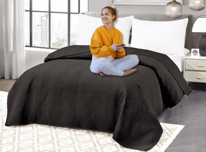 Bedspread 170 x 210 Embossed Velour Marieta 03