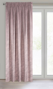 Curtain 140 x 270 Decorative Velvet Rivia Pink