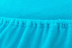 Terry sheet with elastic 011_D Turquoise 60x120