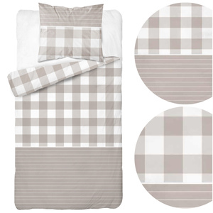 Bedding 140 x 200 2pcs Asti Satin Cotton 5083A