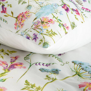 Bedding 140 x 200 2pcs Cotton Satin Spring 24