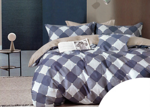 Bedding 200 x 220 3pc Satin Cotton No. A1516