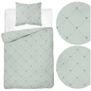 Bedding 140 x 200 2pcs Asti Satin Cotton 5491B