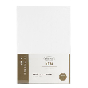 Bed sheet 220 x 210 Makosatin Nova White