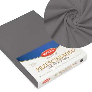 Bed sheet 120 x 200 with elastic Matex JERSEY 45