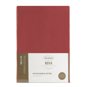 Bed sheet 160 x 200 with elastic Nova3 Red