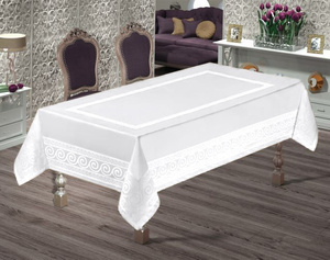 Teflon Tablecloth Bello 253 White 140x140