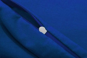 Cotton Pillowcase 40 x 60 Solid Ola Navy Blue Cornflower