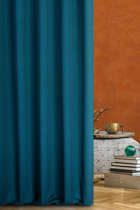 Curtain 140 x 250 Decorative Morocco 2 C.Blue