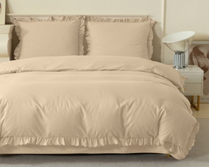 Bedding 160 x 200 3-piece with Ruffle Luxury Jowita 02