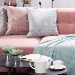 Luisa Decorative Jacquard Pillowcase 42 x 42 Mint