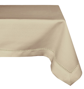 Tablecloth 160 x 160 Stainproof with Purse pattern 240_Beige