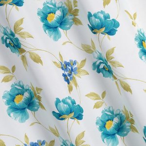 Curtain 140 x 270 Decorative Alma White+Blue