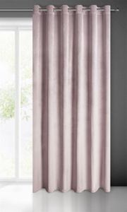 Curtain 215 x 250 Decorative Velvet Melanie Powdered