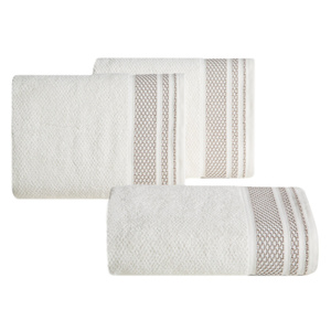 Towel 50 x 90 Bath Frotte Suzana 03 Cream