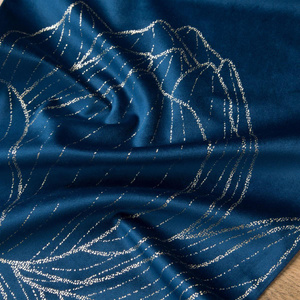 Runner 35 x 180 Decorative Velvet Blink12 Navy Blue