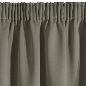 Blackout Logan Tape Curtain 140 x 270 C.Beige