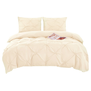 Bedding 200 x 220 3pcs Decorative Pleated Pia 01