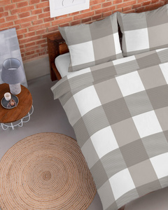 Bedding 220 x 200 3pcs Flannel Cotton Laura 4944B