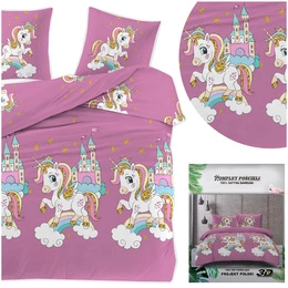 Bedding 160 x 200 3pcs Satin Maria 2417