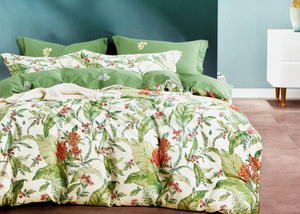 Bedding 160 x 200 3pcs Cotton Satin No. A1612