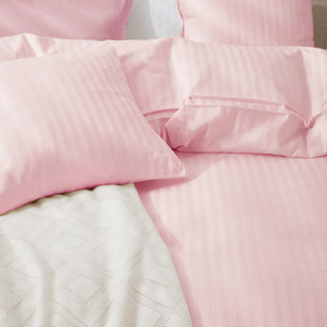 Pillowcase 40 x 40 Cotton Adamash Powder