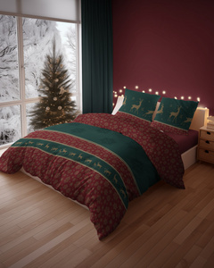 Bedding 160 x 200 3pc Vicenza Cotton pattern 5817B