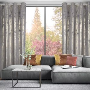Curtain 140 x 250 Velvet Eyelets Renia Sta+Sz