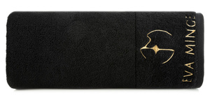 Eva Minge Gaja Bath Towel 30 x 50 Black