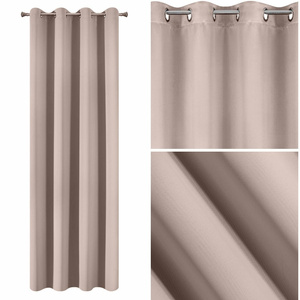 Curtain 135 x 250 Decorative Blackout Logan Powder