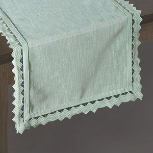 Exclusive Decorative Tablecloth Silen Mint 35 x 180