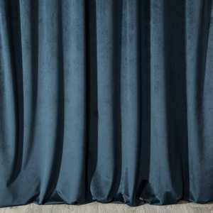 Pierre Cardini Tape Curtain 140 x 300 Navy Blue