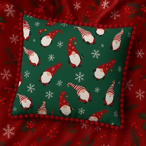 Christmas pillowcase 45 x 45 Christmas Panama 5383A