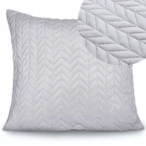 45 x 45 Decorative Velvet Moxie Grey pillowcase