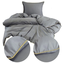 Bedding 140 x 200 2 pcs Satin Cotton with Biza Can 04