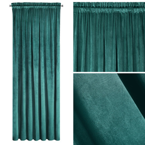 Curtain 140 x 270 Decorative Velvet Melanie C. Turquoise