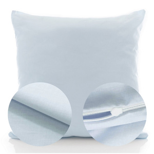 Cotton pillowcase 45 x 45 Uniform Ola Light Blue