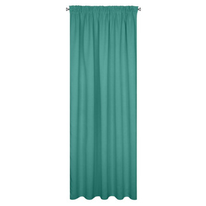 Blackout Logan Tape Curtain 140 x 270 Turquoise