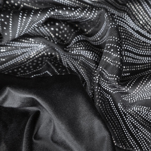 Arianna Decorative Curtain 140 x 250 Black